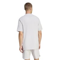 adidas Tiro Travel T-Shirt Herren - team light grey/black