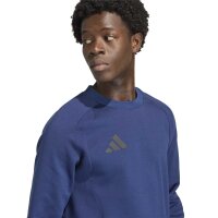 adidas Tiro Travel Crew Sweatshirt Herren - team navy blue 2/black