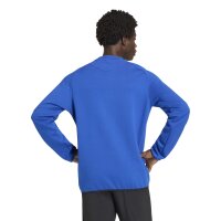 adidas Tiro Travel Crew Sweatshirt Herren - team royal blue/black