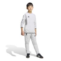 adidas Tiro Travel Crew Kids Sweatshirt Kinder - team light grey/black