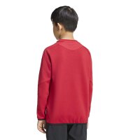 adidas Tiro Travel Crew Kids Sweatshirt Kinder - team power red 2/black