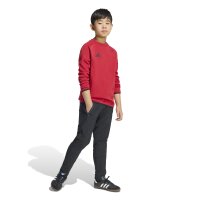 adidas Tiro Travel Crew Kids Sweatshirt Kinder - team power red 2/black