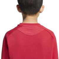 adidas Tiro Travel Crew Kids Sweatshirt Kinder - team power red 2/black