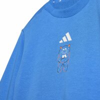 adidas Tiro_Nster Jogginganzug Kinder - ray blue/white