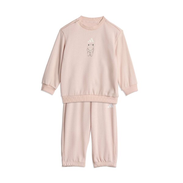 adidas Tiro_Nster Jogginganzug Kinder - blush pink/white