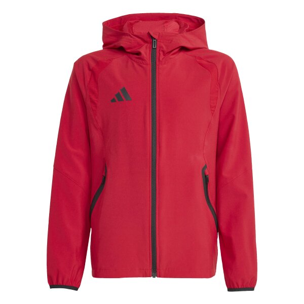 adidas Tiro Travel Kids Windbreaker Kinder - team power red 2/black