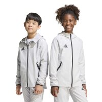 adidas Tiro Travel Kids Windbreaker Kinder - team light grey/black