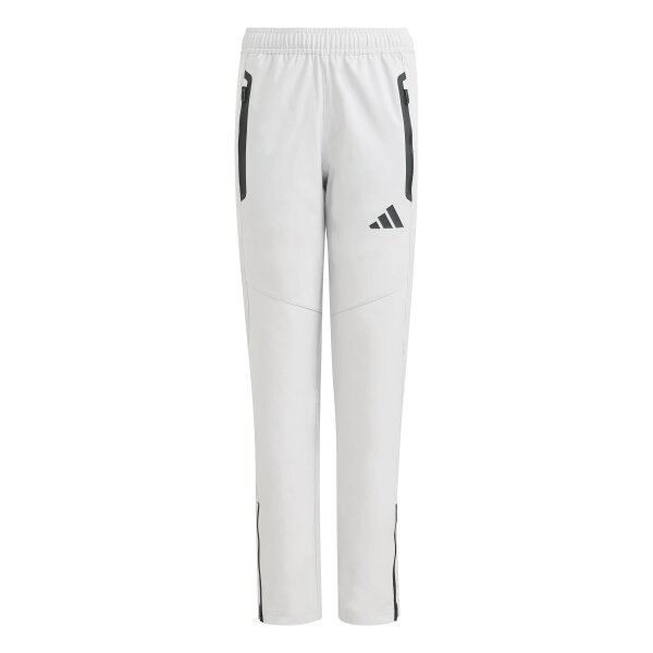 adidas Tiro Travel Woven Kids Hose Kinder - team light grey/black