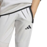 adidas Tiro Travel Woven Kids Hose Kinder - team light grey/black