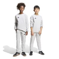 adidas Tiro Travel Woven Kids Hose Kinder - team light grey/black