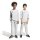 adidas Tiro Travel Woven Kids Hose Kinder - team light grey/black