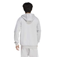 adidas Tiro 26 League Sweat Full Zip Hoodie Herren - team light grey/white