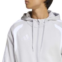 adidas Tiro 26 League Sweat Full Zip Hoodie Herren - team light grey/white