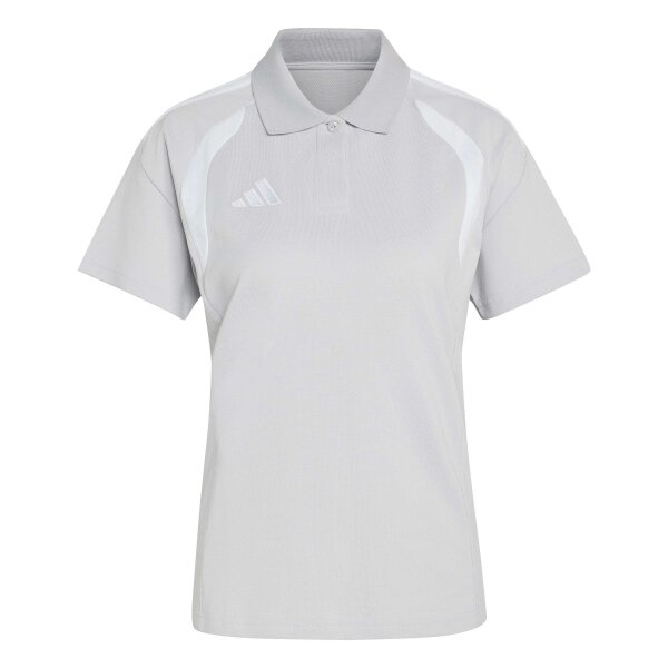 adidas Tiro 26 League Poloshirt Damen - team light grey/white