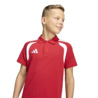 adidas Tiro 26 League Kids Poloshirt Kinder - team power red 2/white