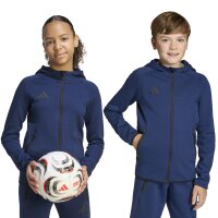 adidas Tiro Travel Kids Sweat Kapuzenjacke Kinder - team navy blue 2