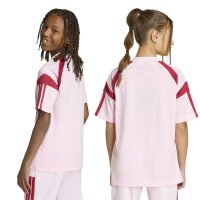 adidas House Of Tiro T-Shirt Kinder - clear pink/active maroon/active maroon