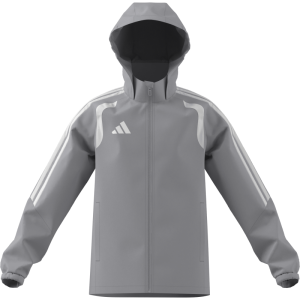 adidas Tiro 26 League Kids Windbreaker Kinder - team light grey/white