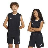 adidas Entrada 26 Sl Jsy Y Trikot Kinder - black/white