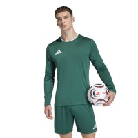 adidas Entrada 26 Jsy Ls Trikot Herren - team dark green/white