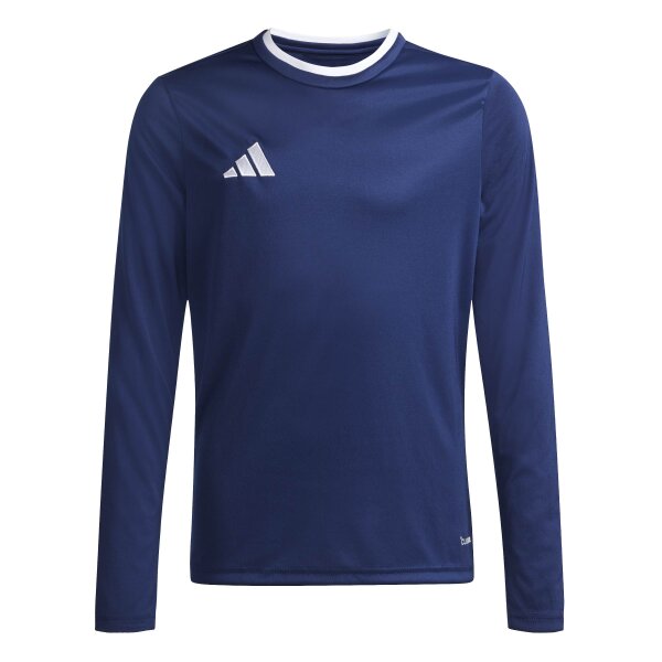 adidas Entrada 26 Jsy Ls Y Trikot Kinder - team navy blue 2/white