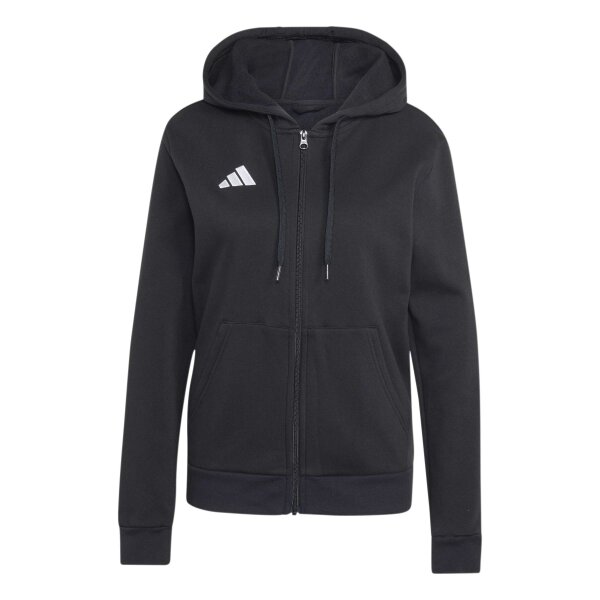 adidas Entrada 26 Fz Hood W Hoodies Damen - black/white