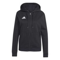 adidas Entrada 26 Fz Hood W Hoodies Damen - black/white