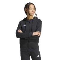 adidas Entrada 26 Fz Hood W Hoodies Damen - black/white