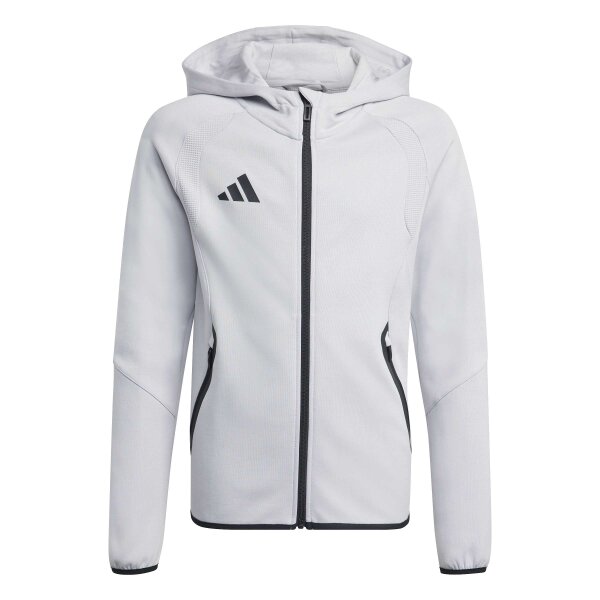 adidas Tiro 26 Travel Sweat Hoodie Jacke Kinder - grau/schwarz