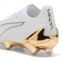 Puma Ultra 6 Ultimate FG Herren White - PUMA White-Metallic Gold-PUMA Black