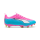 Puma Ultra 6 Play FG/AG Kinder - Poison Pink-PUMA White-Sun Stream-Bright Aqua-PUMA Black