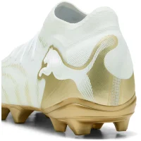 Puma Future 9 Pro FG/AG Herren White - PUMA White-Metallic Gold-PUMA Black