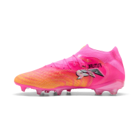 Puma Future 9 Pro FG/AG Herren - Poison Pink-Sun Stream-Bright Aqua-PUMA White