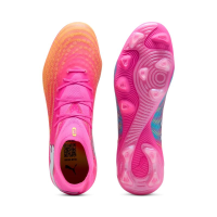 Puma Future 9 Pro FG/AG Herren - Poison Pink-Sun Stream-Bright Aqua-PUMA White