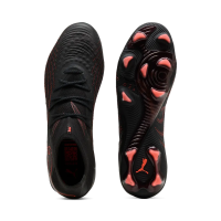 Puma Future 9 Ultimate FG Herren Eclipse - PUMA Black-Glowing Red-Strong Gray