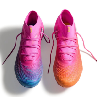 Puma Future 9 Ultimate FG Herren - Poison Pink-Sun Stream-Bright Aqua-PUMA White