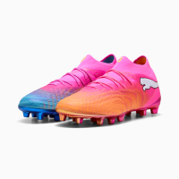 Puma Future 9 Ultimate AG Herren - Poison Pink-Sun Stream-Bright Aqua-PUMA White
