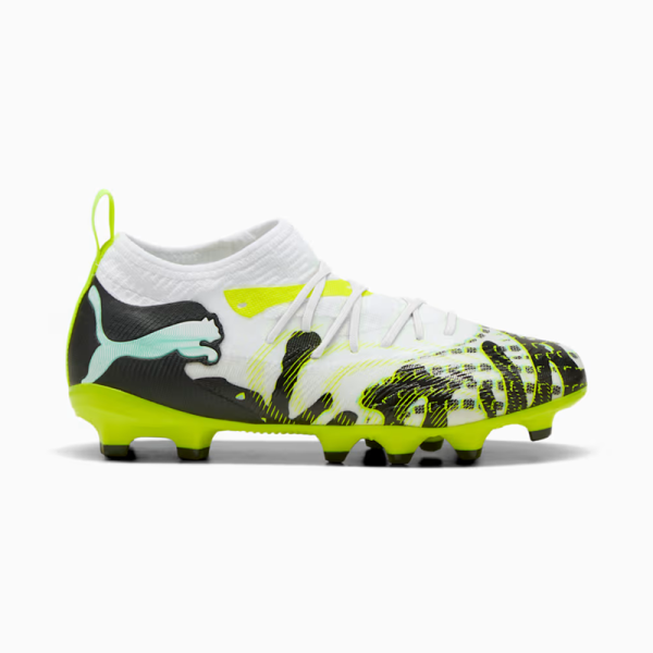 Puma Future 9 Match FG/AG Kinder Creativity - Yellow Alert-Mint Jelly-PUMA White-PUMA Black