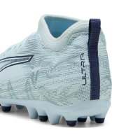 Puma Ultra 6 Match MG Kinder Dreamrush - Icy Blue-PUMA White-Blue Jewel