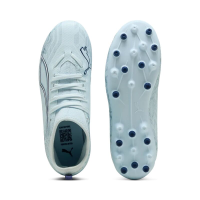 Puma Ultra 6 Match MG Kinder Dreamrush - Icy Blue-PUMA White-Blue Jewel