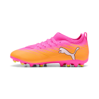 Puma Ultra 6 Match MG Kinder - Poison Pink-PUMA White-Sun...