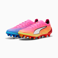 Puma Ultra 6 Ultimate AG Herren - Poison Pink-PUMA White-Sun Stream-Bright Aqua-PUMA Black