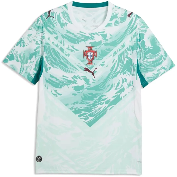 Puma Portugal Away Trikot Herren WM2026 - grün/weiß