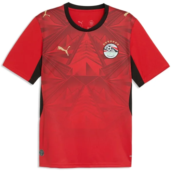 Puma Ägypten EFA Home Trikot Herren WM2026 - rot/schwarz