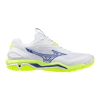 Mizuno Wave Stealth 6 Handballschuhe - weiß/gelb/blau
