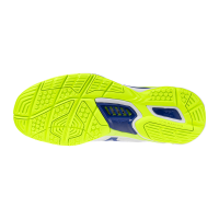 Mizuno Wave Stealth 6 Handballschuhe - weiß/gelb/blau