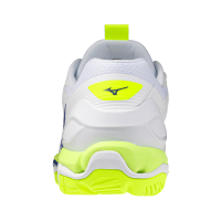 Mizuno Wave Stealth 6 Handballschuhe - weiß/gelb/blau