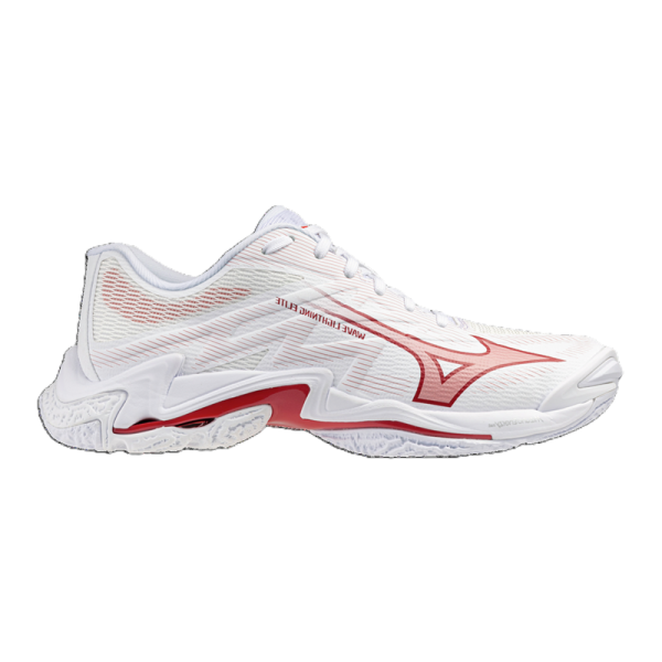 Mizuno Wave Lightning Elite Volleyballschuhe Damen - weiß/rot