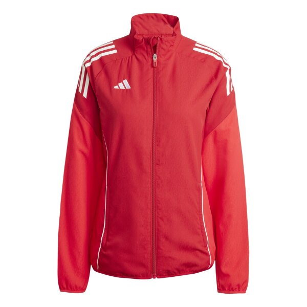 adidas Tiro 25 Competition Präsentationsjacken Damen - rot/weiß