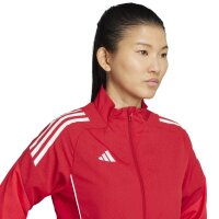 adidas Tiro 25 Competition Präsentationsjacken Damen - rot/weiß